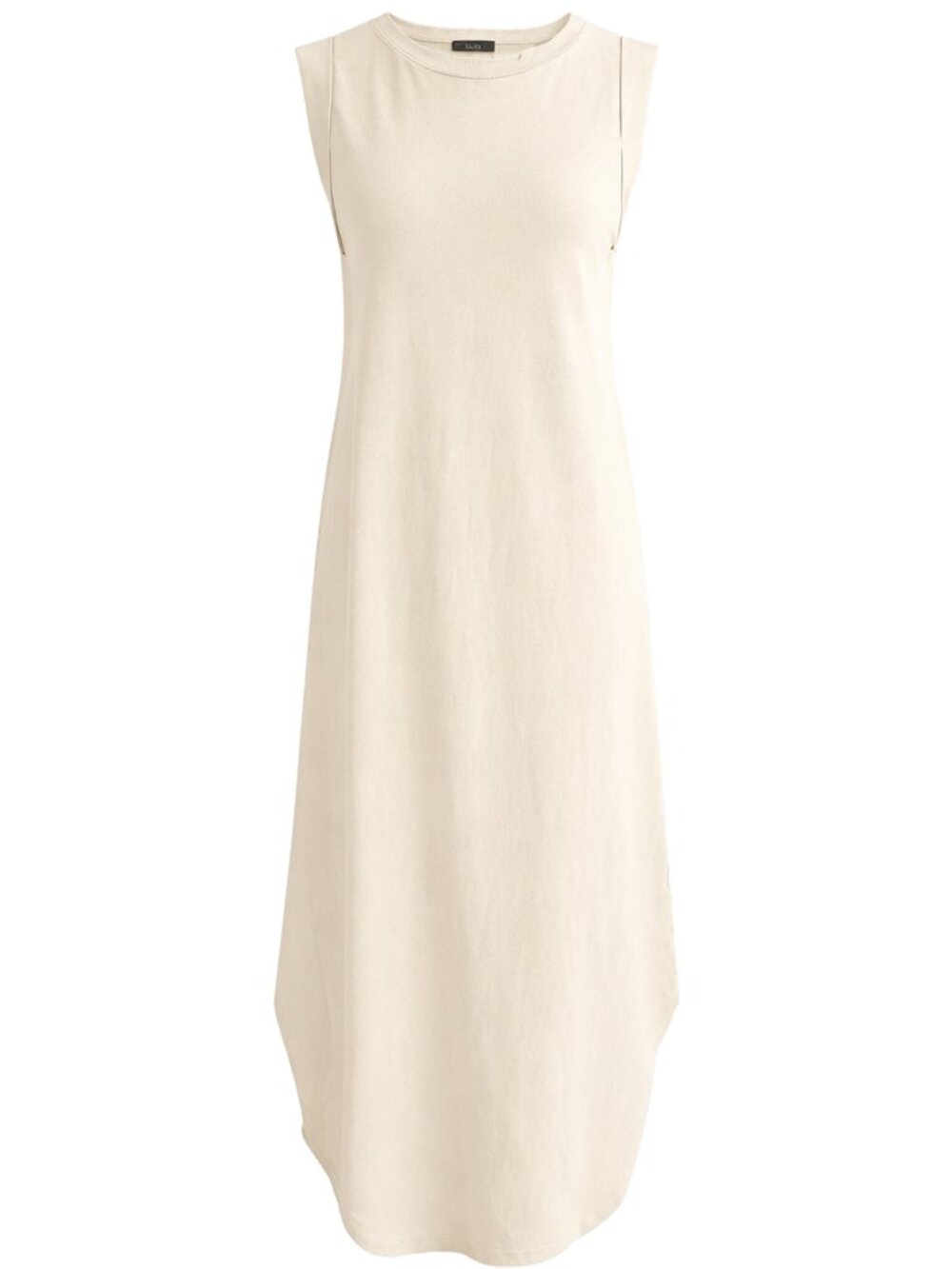 NWT J. Crew Slub Cotton Tank Dress Sleeveless - Ivory | XXS